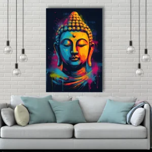 Buddha Canvas Wall Art – Tranquil Meditation Painting for Home & Office Décor (Copy)