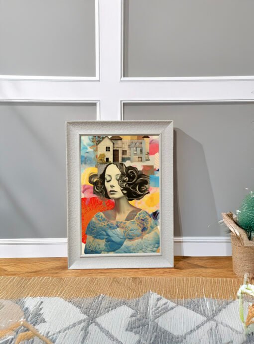 Rustic Deer & Artistic Wall Art – Rustic Frame ( All Size Avilable ) - Image 12