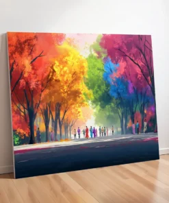 Alternative view of Bring Life to Your Walls with Vibrant Abstract Street Art