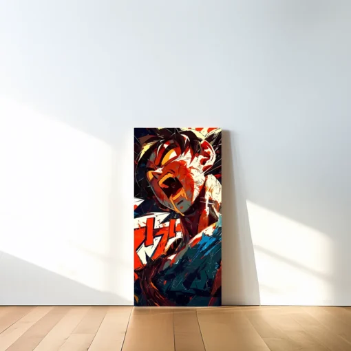 Dragon Ball Z Goku Rage Mode Canvas Wall Art - Image 9
