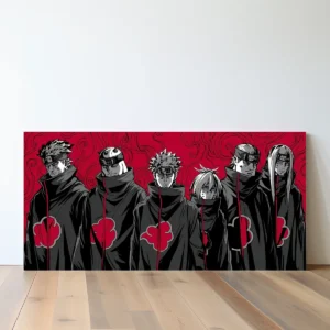 Naruto Akatsuki Clan Canvas Wall Art | The Print House™
