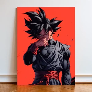 Dragon Ball Z Goku Black Canvas Wall Art | The Print House™