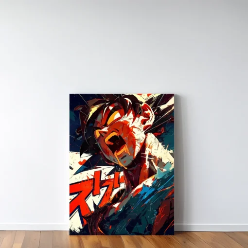 Dragon Ball Z Goku Rage Mode Canvas Wall Art - Image 4