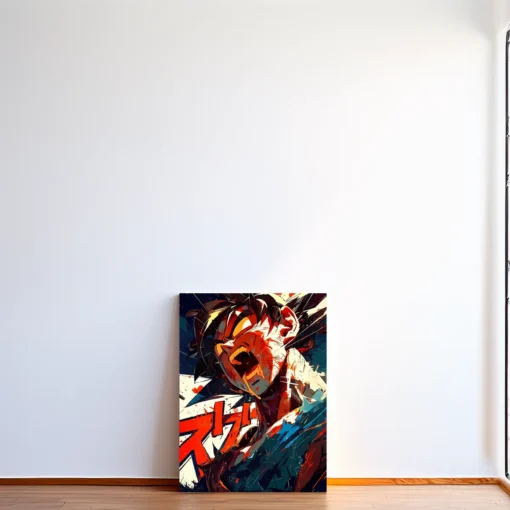 Dragon Ball Z Goku Rage Mode Canvas Wall Art - Image 2