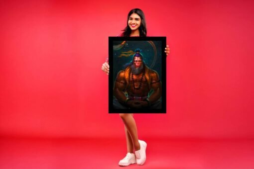 Divine Aura – Artistic Hanuman Ji Collection - Image 10