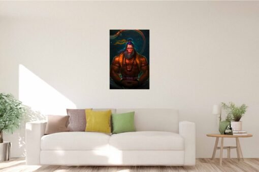 Divine Aura – Artistic Hanuman Ji Collection - Image 4