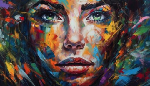 Abstract Beauty – Color Fusion