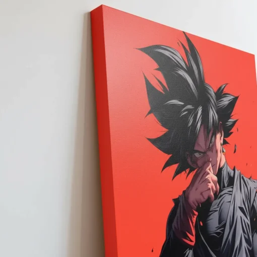Dragon Ball Z Goku Black Canvas Wall Art | The Print House™ - Image 4