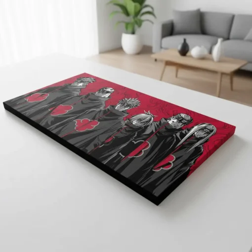 Naruto Akatsuki Clan Canvas Wall Art | The Print House™ - Image 5