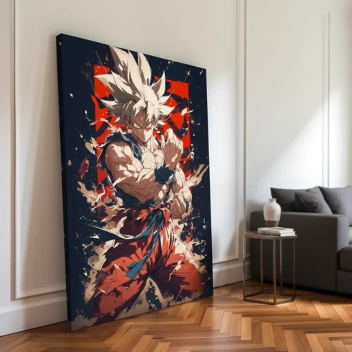 Dragon Ball Z Ultra Instinct Goku Canvas Wall Art - Image 9