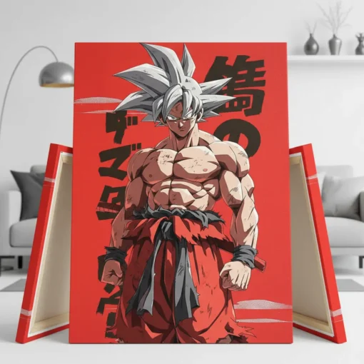 Dragon Ball Z Goku Canvas Wall Art | The Print House™ - Image 9
