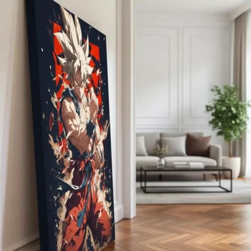 Dragon Ball Z Ultra Instinct Goku Canvas Wall Art - Image 7