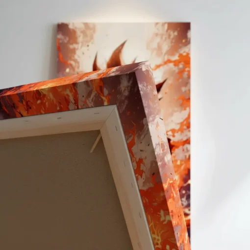 Dragon Ball Z Fiery Aura Goku Canvas Wall Art - Image 6