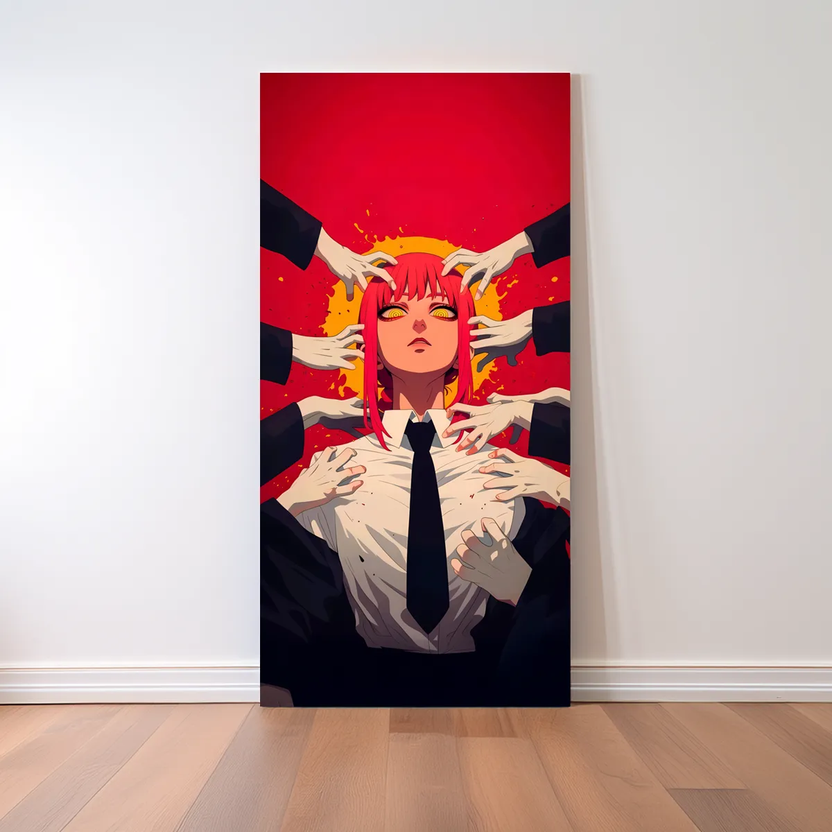 Chainsaw Man Makima Artwork | Anime Canvas Wall Hanging - Image 12