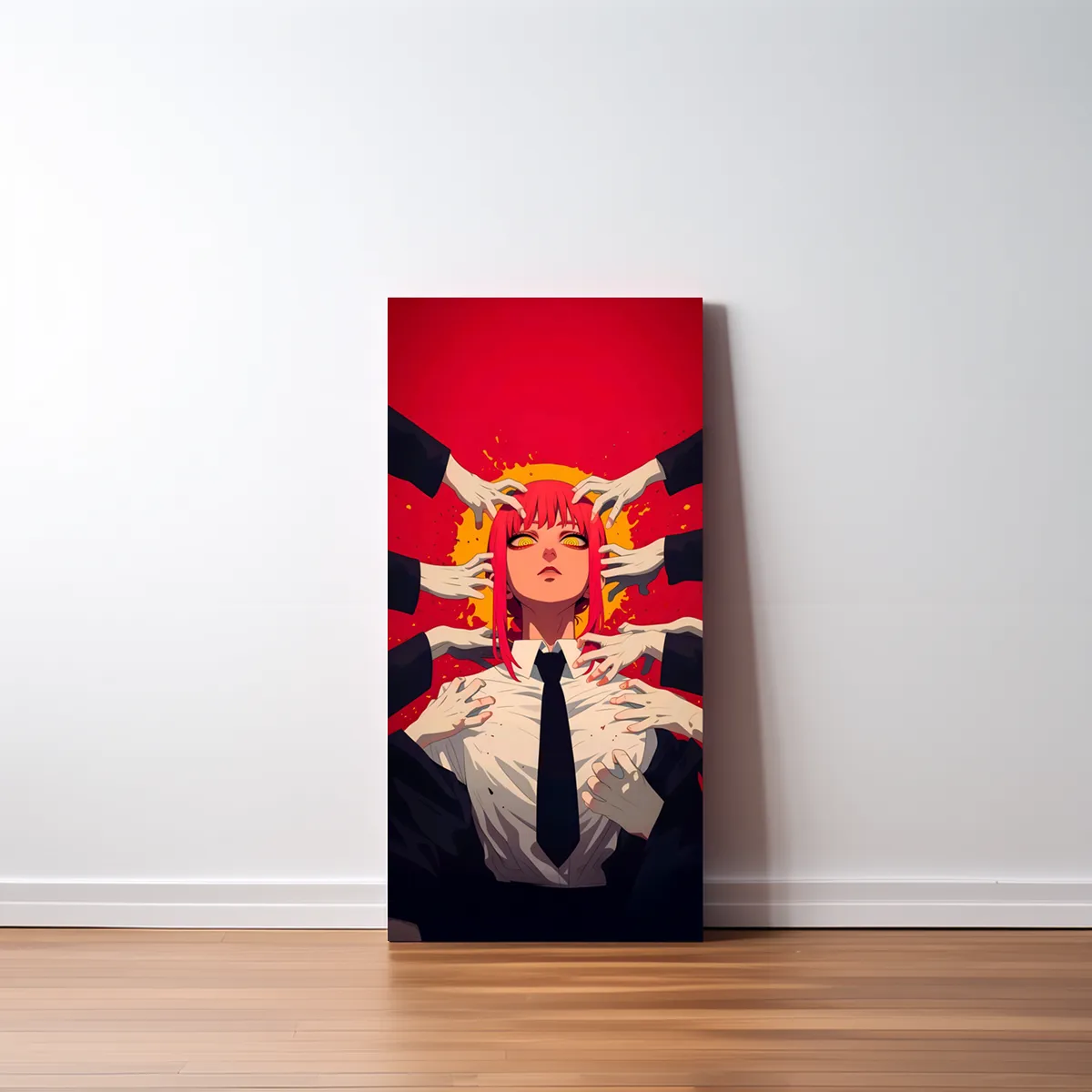 Chainsaw Man Makima Artwork | Anime Canvas Wall Hanging - Image 13