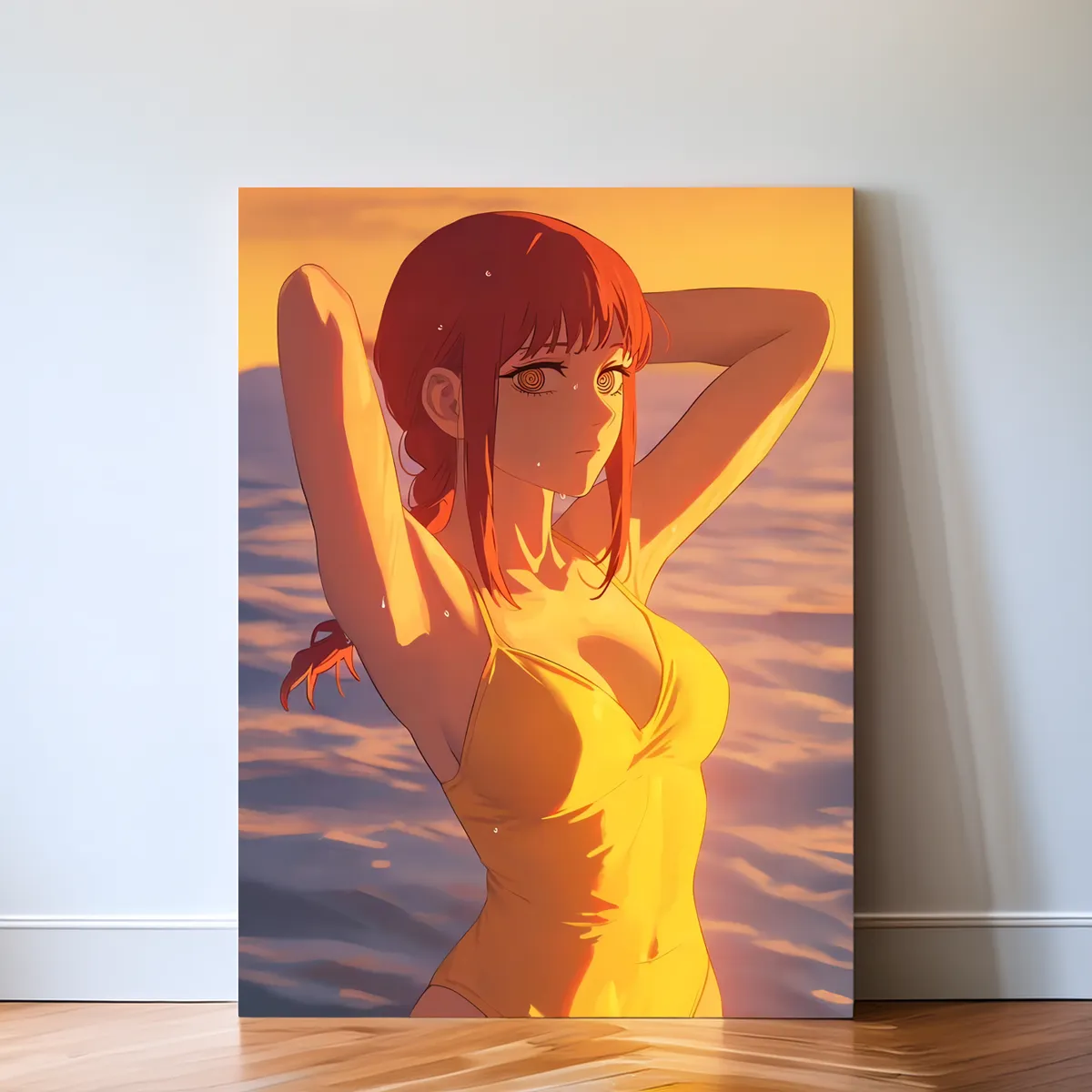 Makima Chainsaw Man Canvas Wall Art | The Print House™ - Image 16