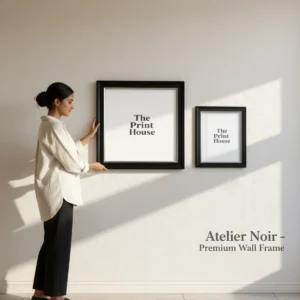 Atelier Noir – Premium Black Classic Photo Frame | Inside Poster Free | The Print House
