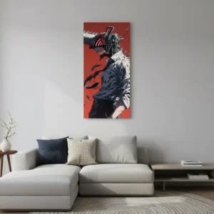 Denji Hybrid Form Chainsaw Man Canvas Wall Art | The Print House™