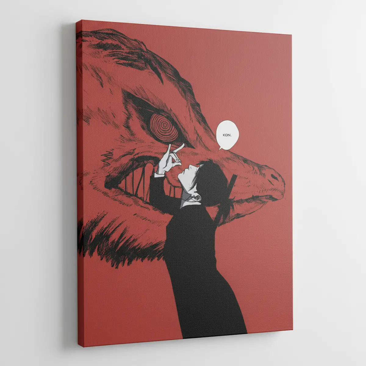 Chainsaw Man Canvas Print — Premium Pop Art Canvas Wall Art