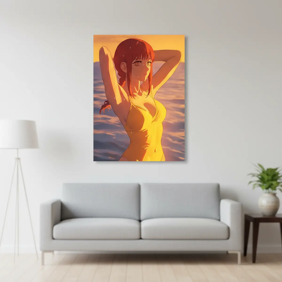 Makima Chainsaw Man Canvas Wall Art | The Print House™ - Image 5