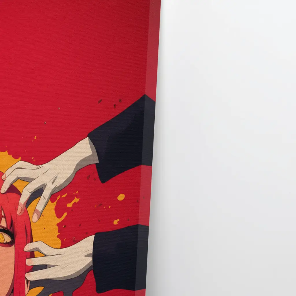 Chainsaw Man Makima Artwork | Anime Canvas Wall Hanging - Image 3