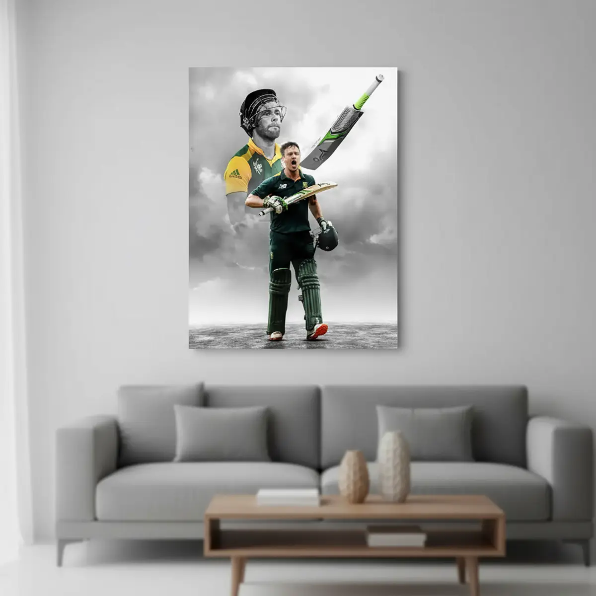 AB de Villiers Epic Canvas Print β Premium Cricket Wall Art - Image 3